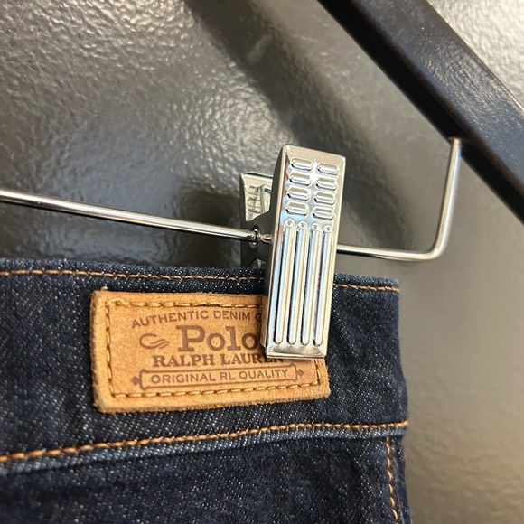 Polo by Ralph Lauren sz 27 EUC/ near new wide leg  Classic Blue Bootcut Jeans - Picture 11 of 14